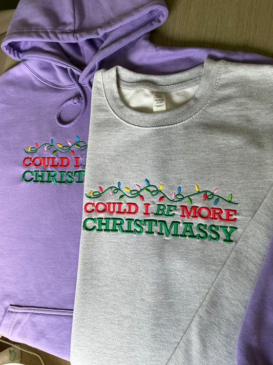 'Could I be more Christmassy' Christmas Hoodie inspired by FRIENDS