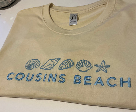 Cousins Beach Embroidered T-shirt: The Summer I Turned Pretty Inspired