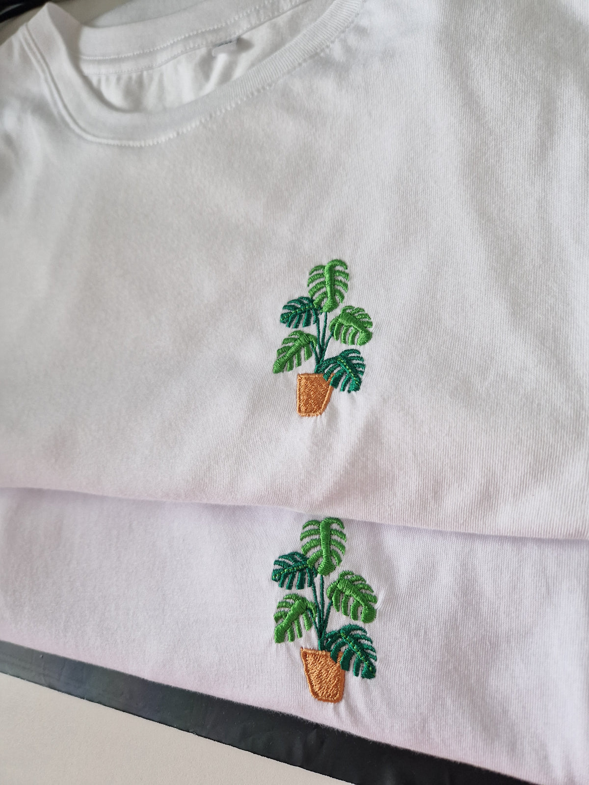 Embroidered Houseplant T-shirt