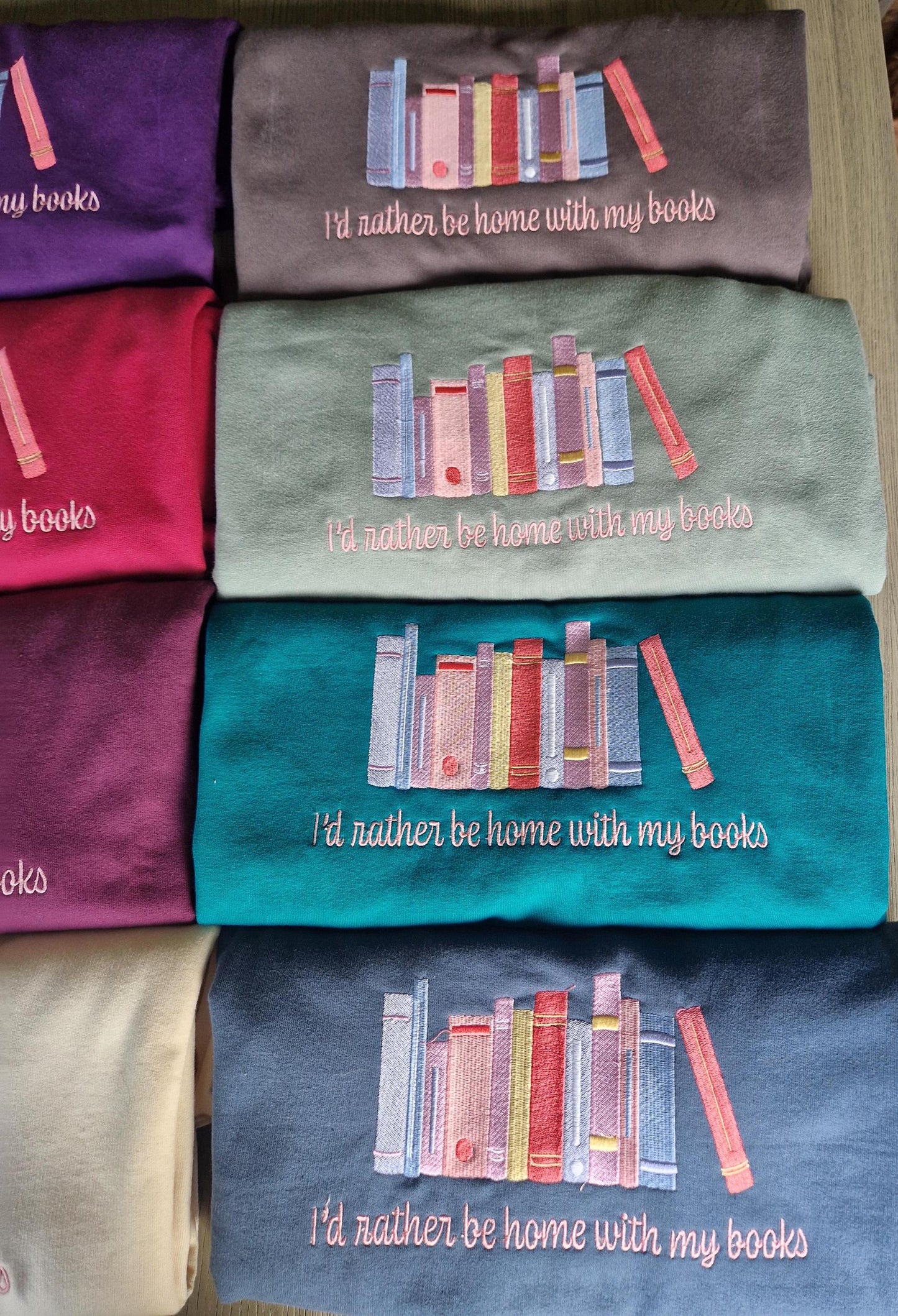 I'd rather be home with my books