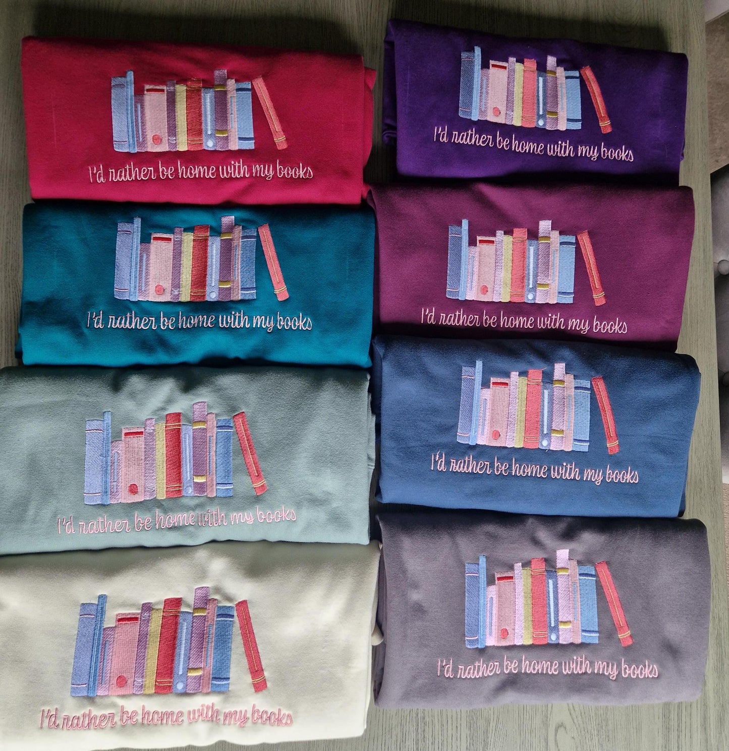 I'd rather be home with my books