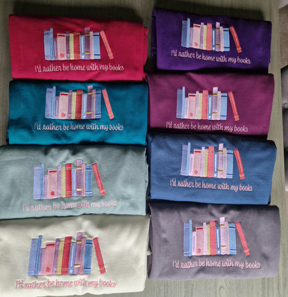 I'd rather be home with my books