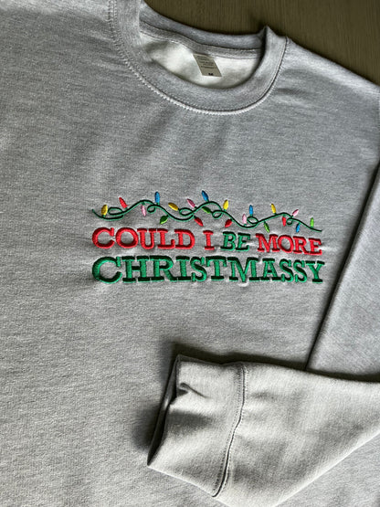 'Could I be more Christmassy' Christmas Sweatshirt inspired by FRIENDS