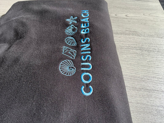 Cousins Beach Embroidered Sweatshirt: The Summer I Turned Pretty Inspired