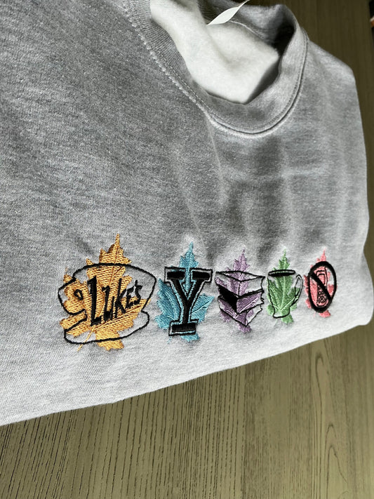 Gilmore girls Iconic Leaves Sweatshirt