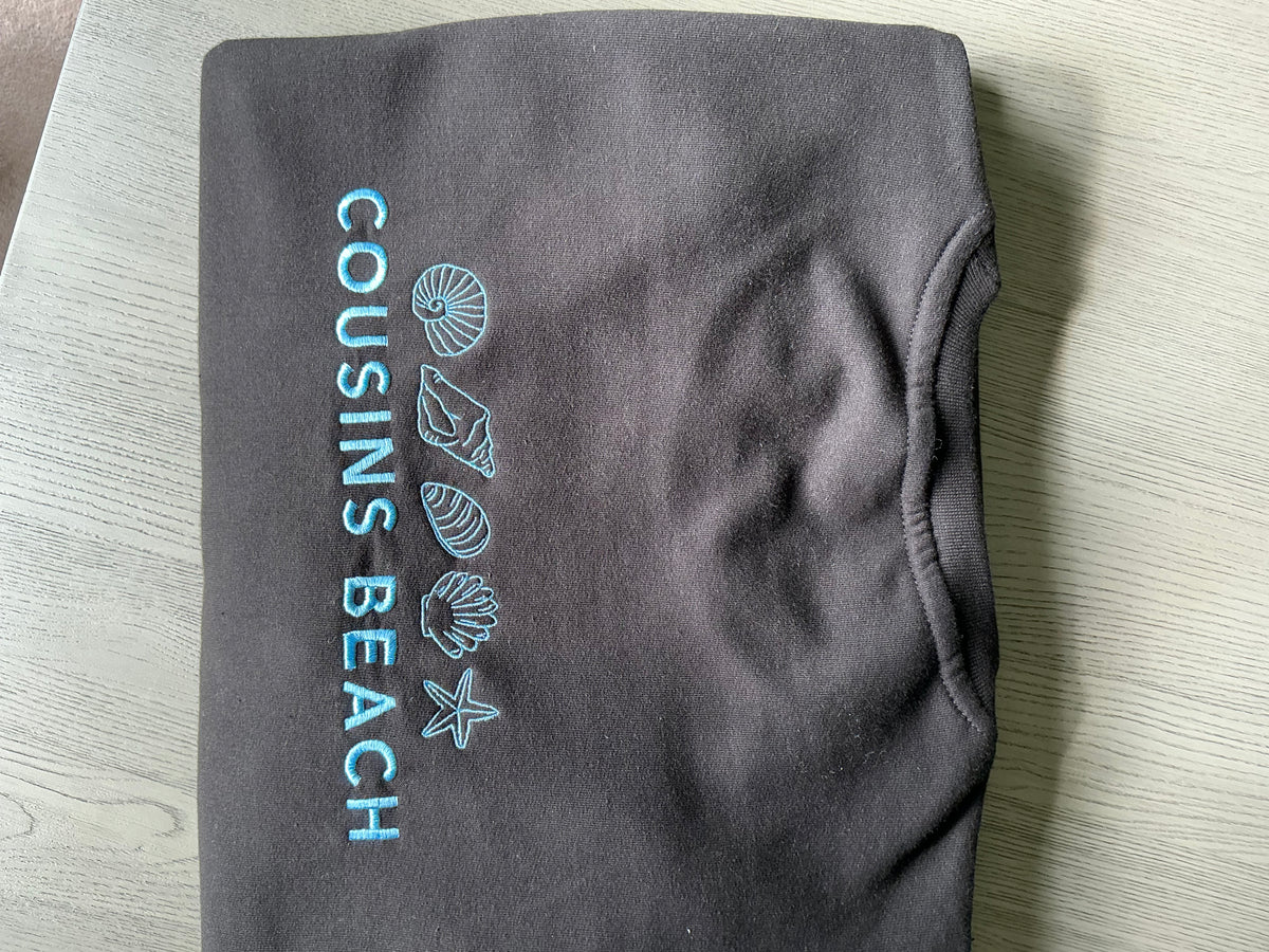 Cousins Beach Embroidered Hoodie: The Summer I Turned Pretty Inspired