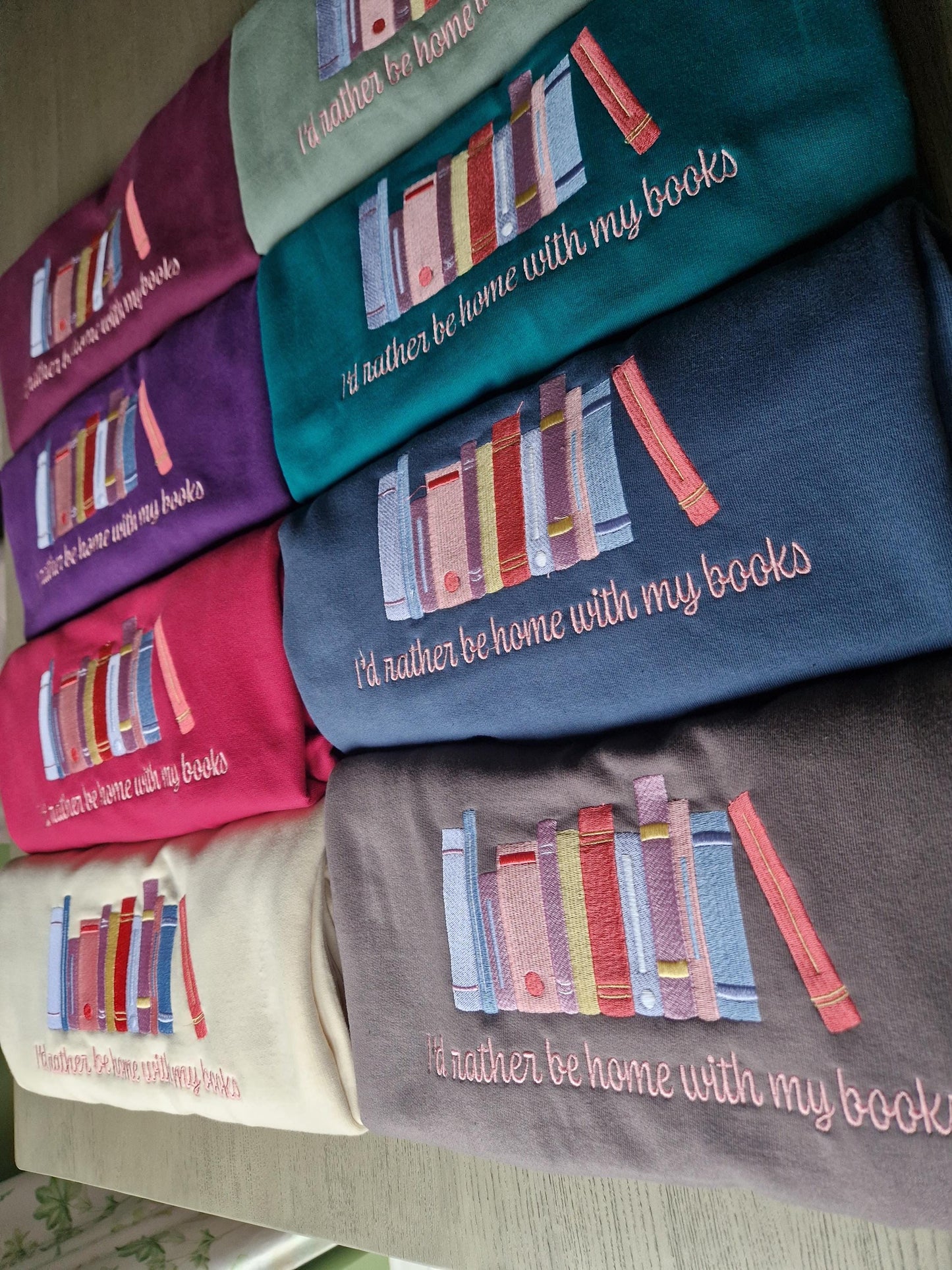 I'd rather be home with my books