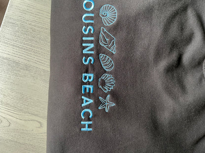 Cousins Beach Embroidered Sweatshirt: The Summer I Turned Pretty Inspired