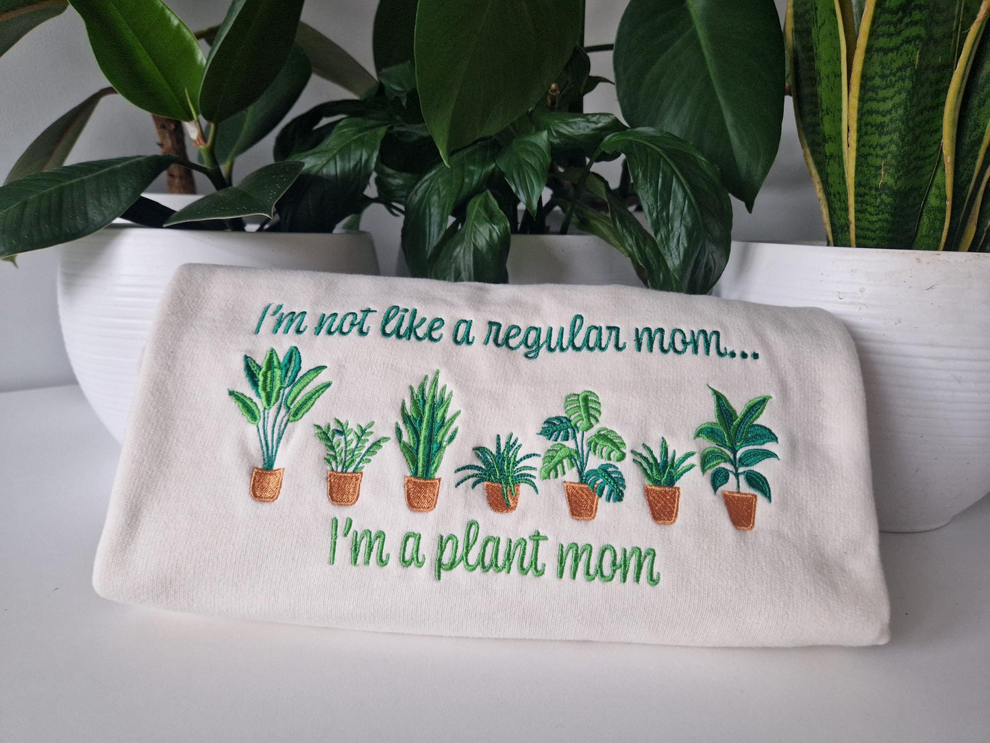 I'm not like a regular mom.. I'm a plant mom