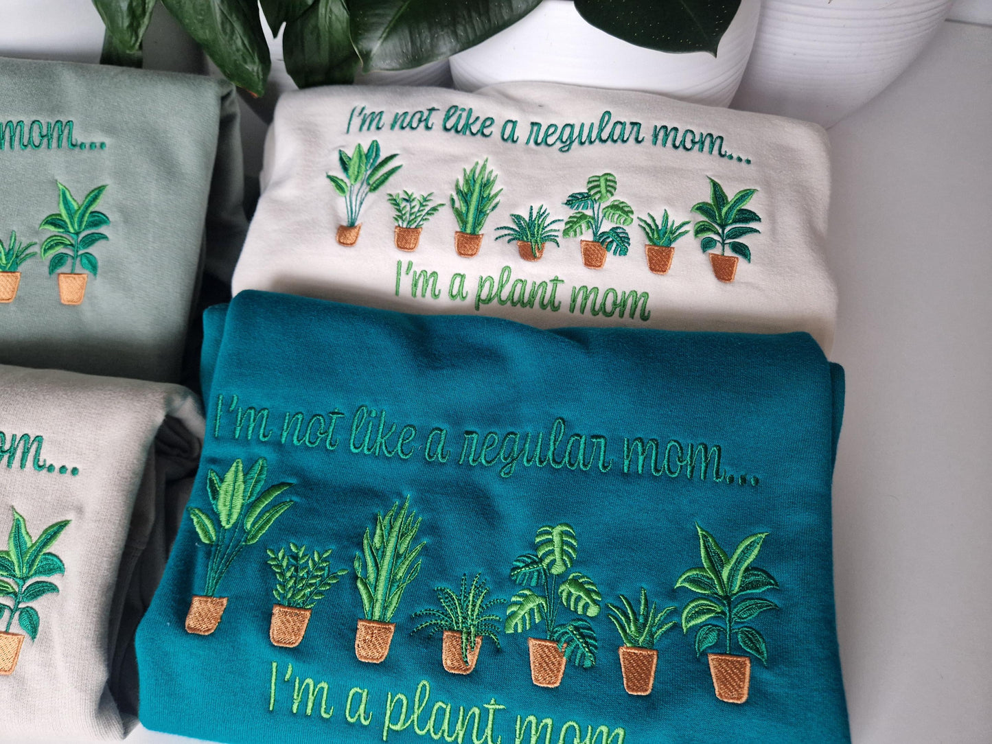I'm not like a regular mom.. I'm a plant mom