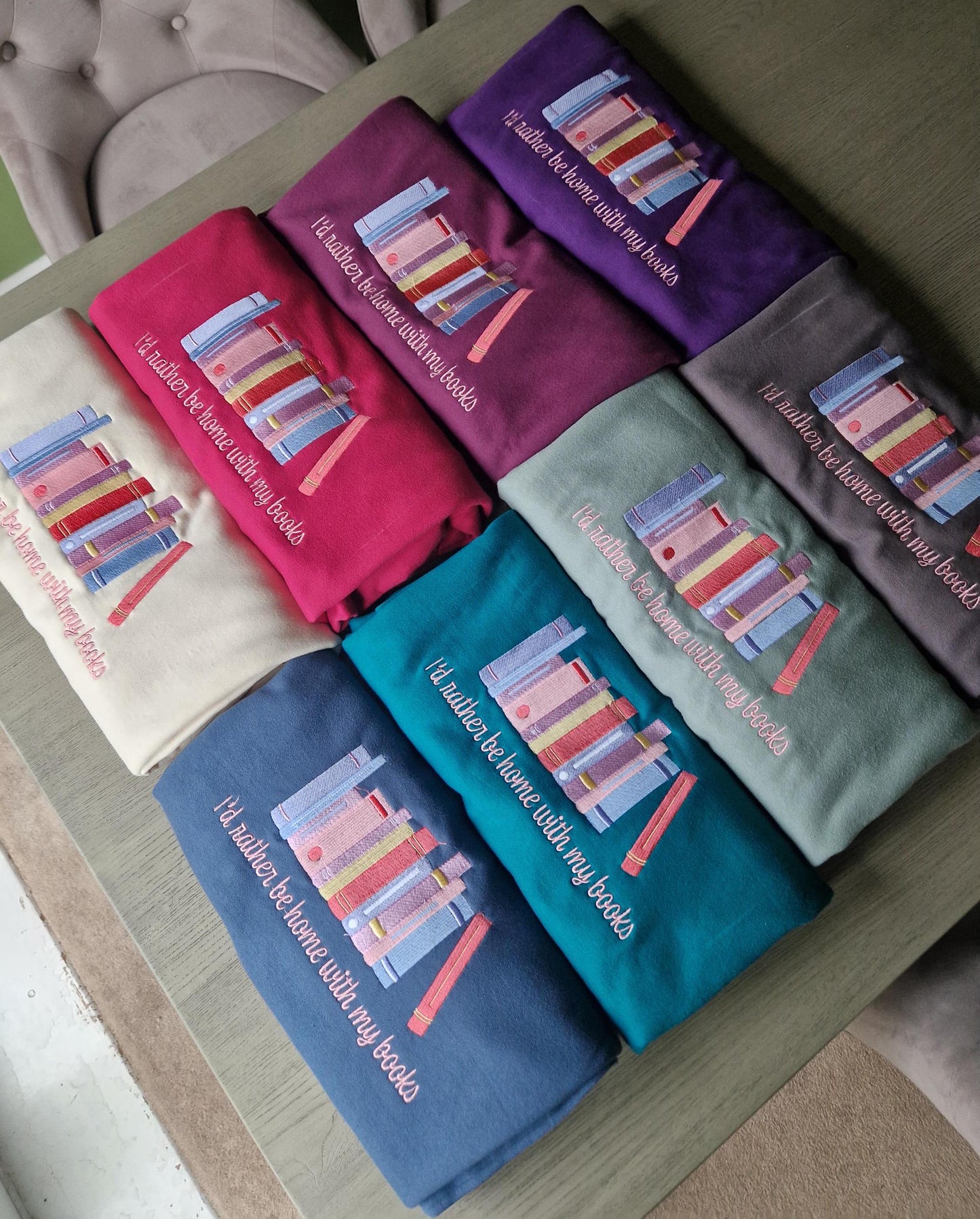 I'd rather be home with my books