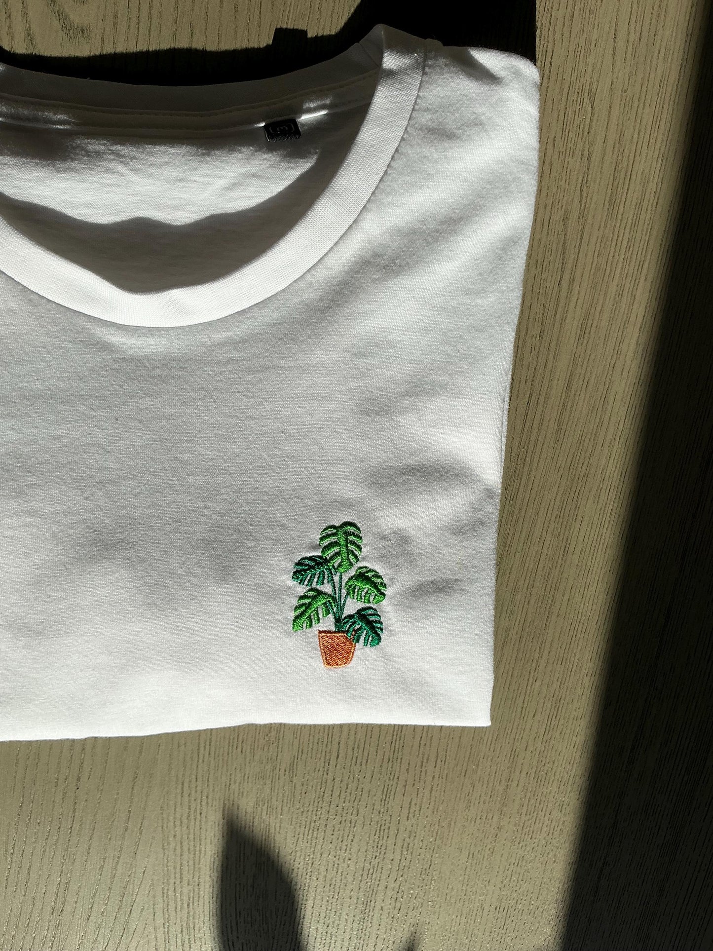 Embroidered Houseplant T-shirt | Pick Your Own Plant