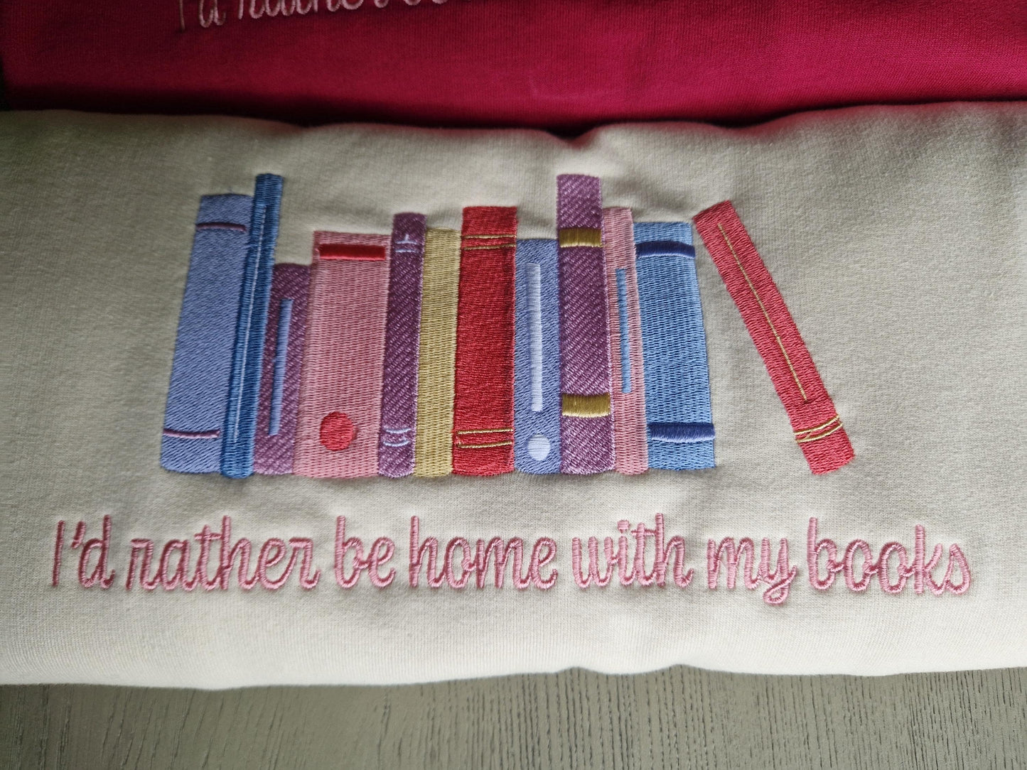 I'd rather be home with my books