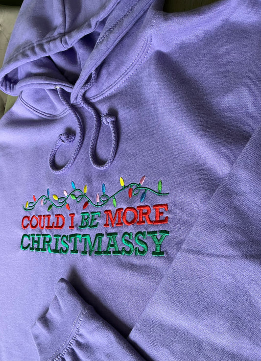 'Could I be more Christmassy' Christmas Hoodie inspired by FRIENDS