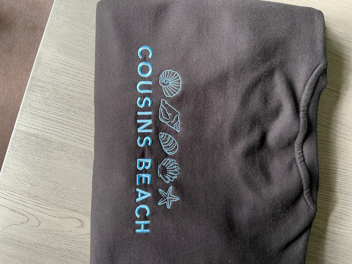 Cousins Beach Embroidered Hoodie: The Summer I Turned Pretty Inspired