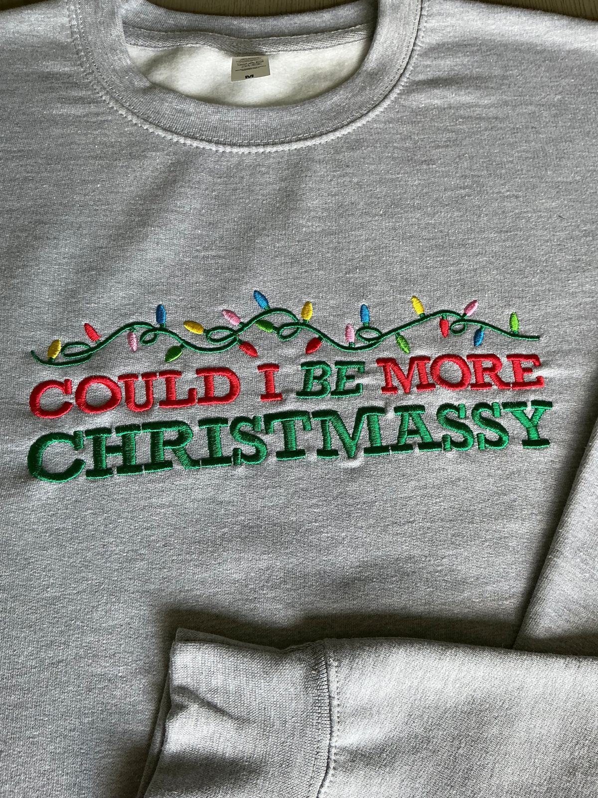 'Could I be more Christmassy' Christmas Sweatshirt inspired by FRIENDS