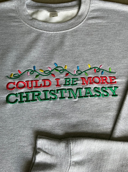 'Could I be more Christmassy' Christmas Sweatshirt inspired by FRIENDS