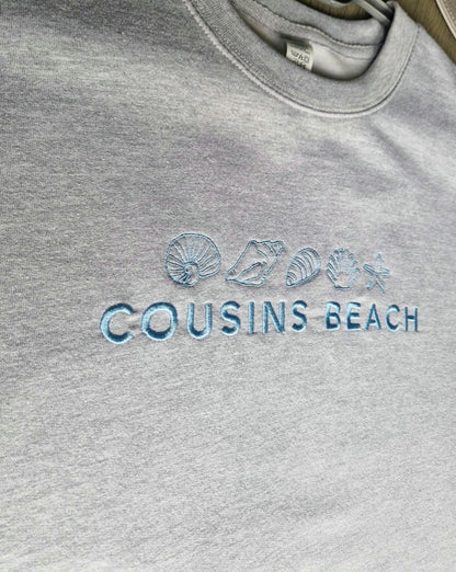 Cousins Beach Embroidered Sweatshirt: The Summer I Turned Pretty Inspired