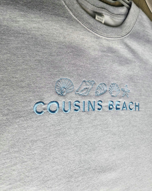Cousins Beach Embroidered Sweatshirt: The Summer I Turned Pretty Inspired
