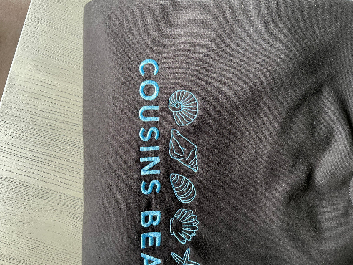 Cousins Beach Embroidered Hoodie: The Summer I Turned Pretty Inspired