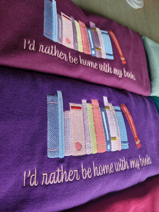 I'd rather be home with my books