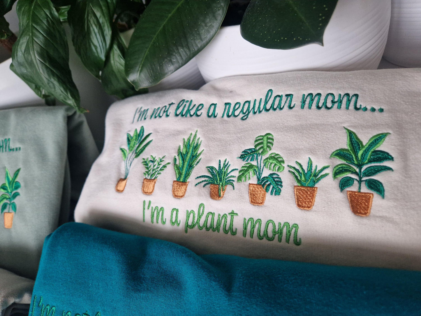 I'm not like a regular mom.. I'm a plant mom