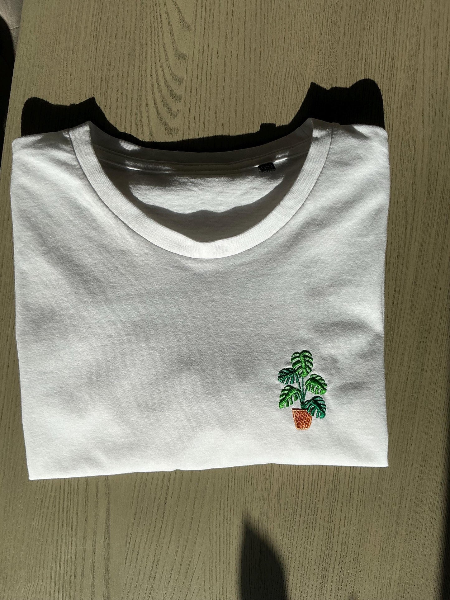 Embroidered Houseplant T-shirt | Pick Your Own Plant